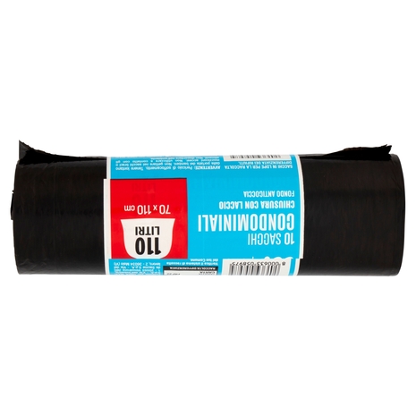 10 Sacchi Condominiali Neri 110 Litri U! Confronta e Risparmia